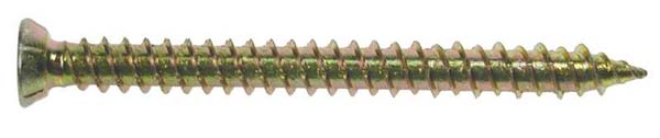 JCP  7.5 x 40mm Concrete Screws - Zinc Plated